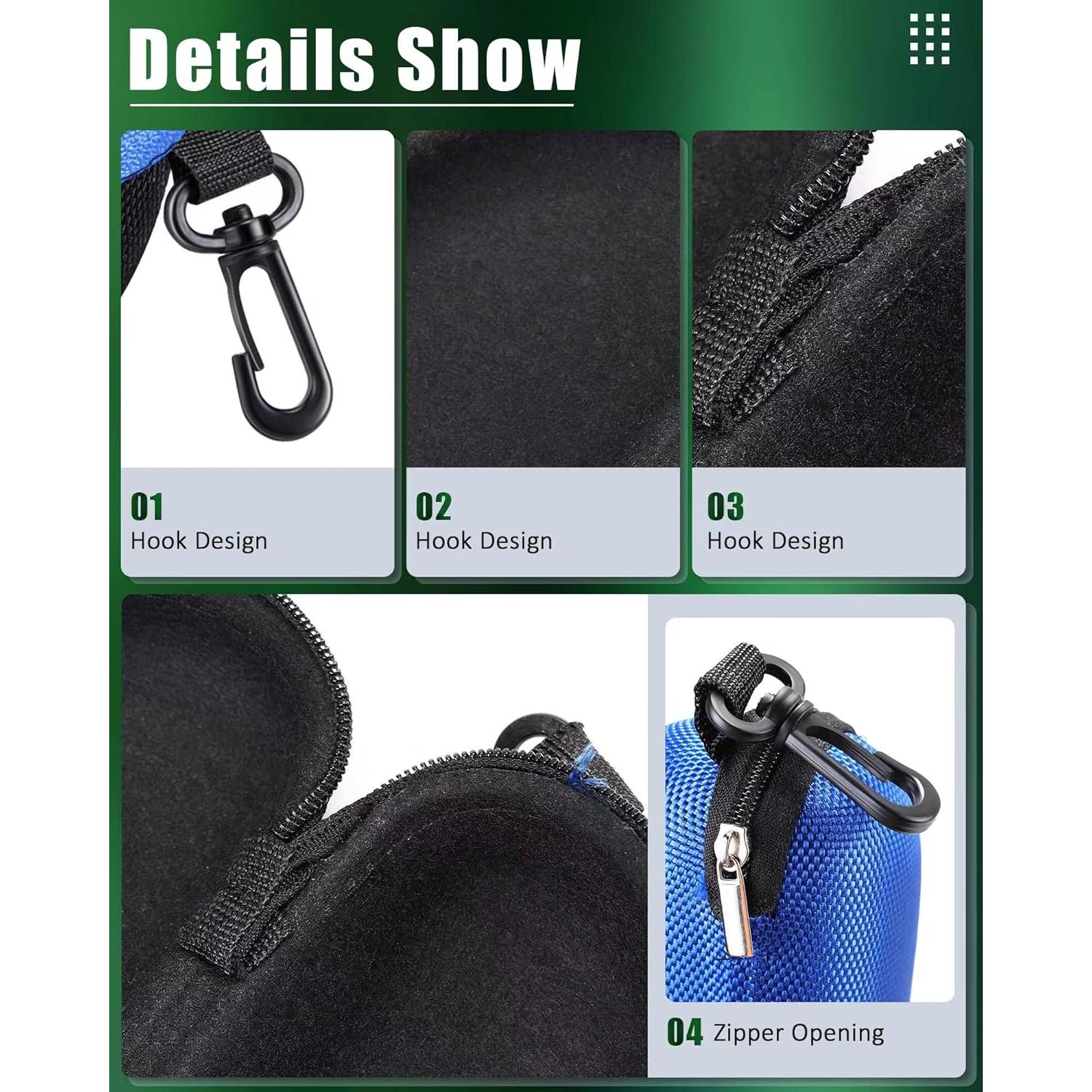 Funda Dura para Gafas Weewooday 12 Piezas Portátil