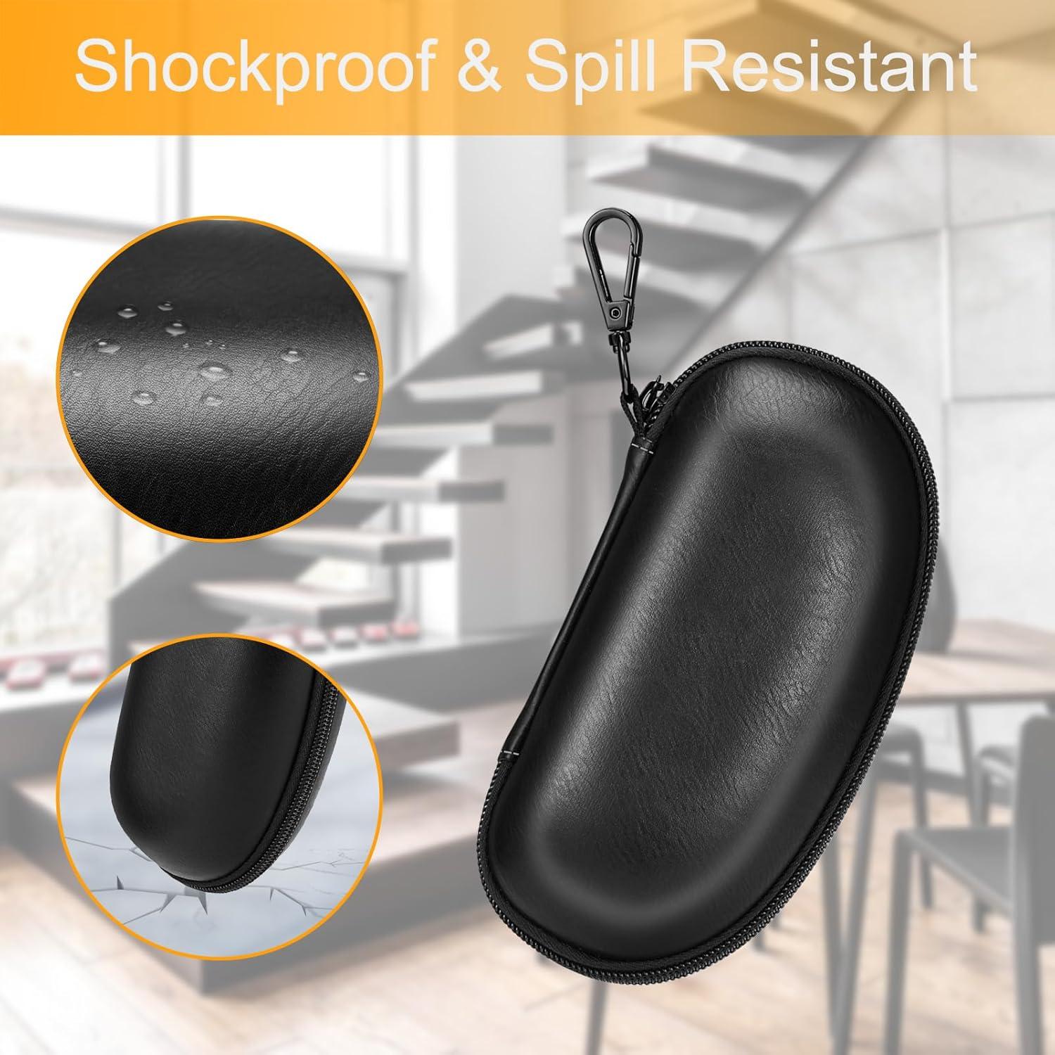 Funda de Gafas Fintie AGSB con Mosquetón y Cierre Cremallera