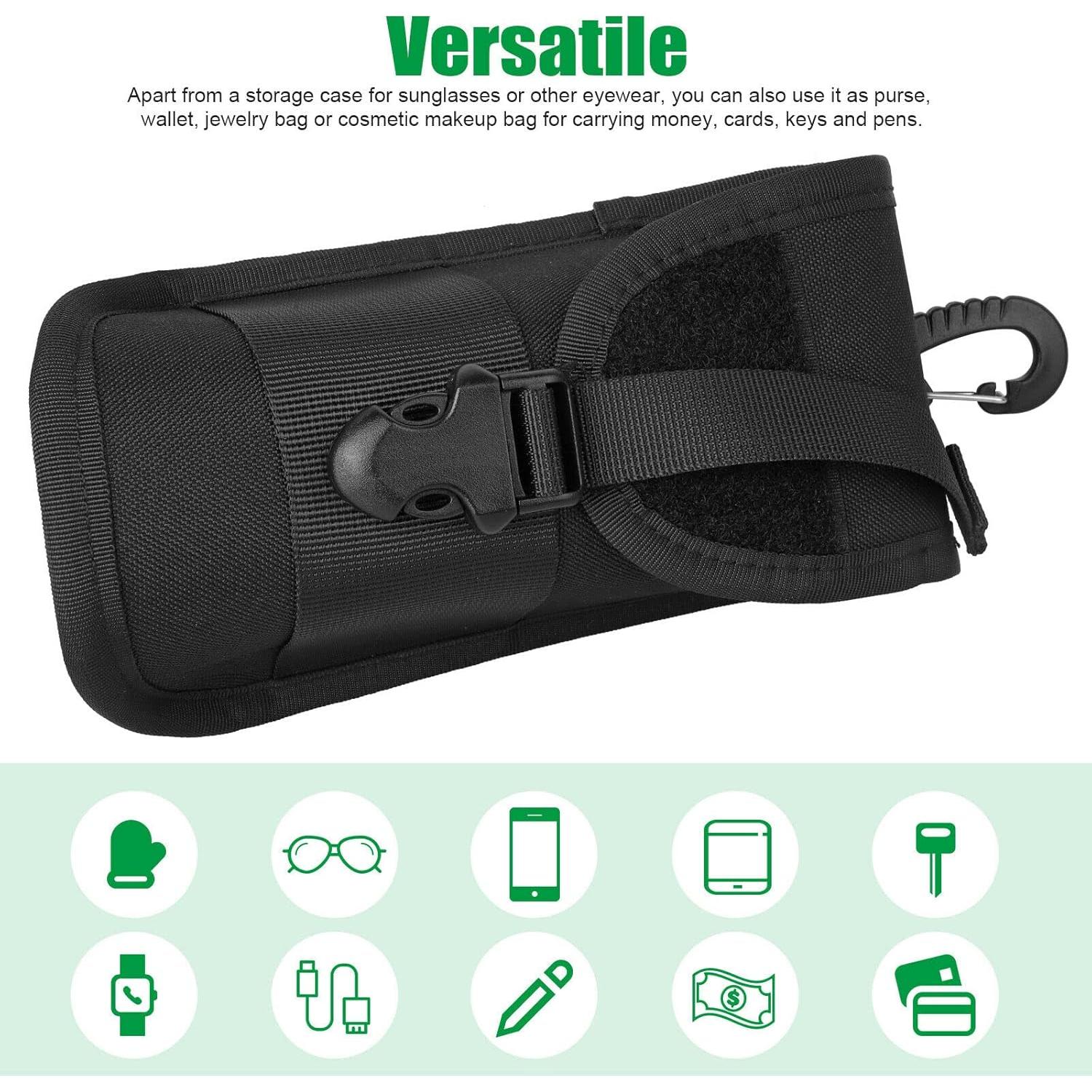 Funda para Gafas BRAVECOW Nylon 1000D con Hebilla Ajustable