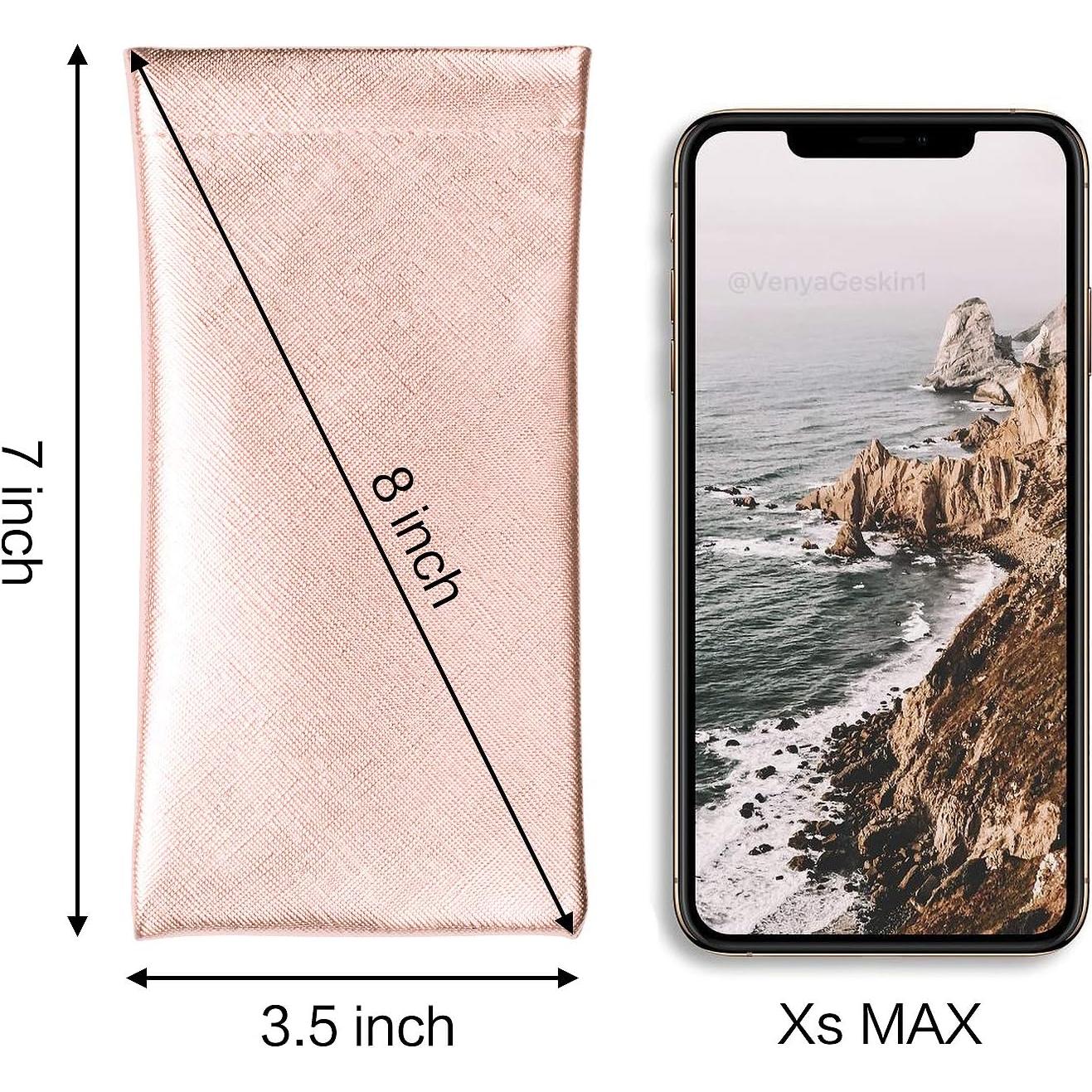 Estuche para Gafas Vemiss 3 Piezas con Cierre Superior