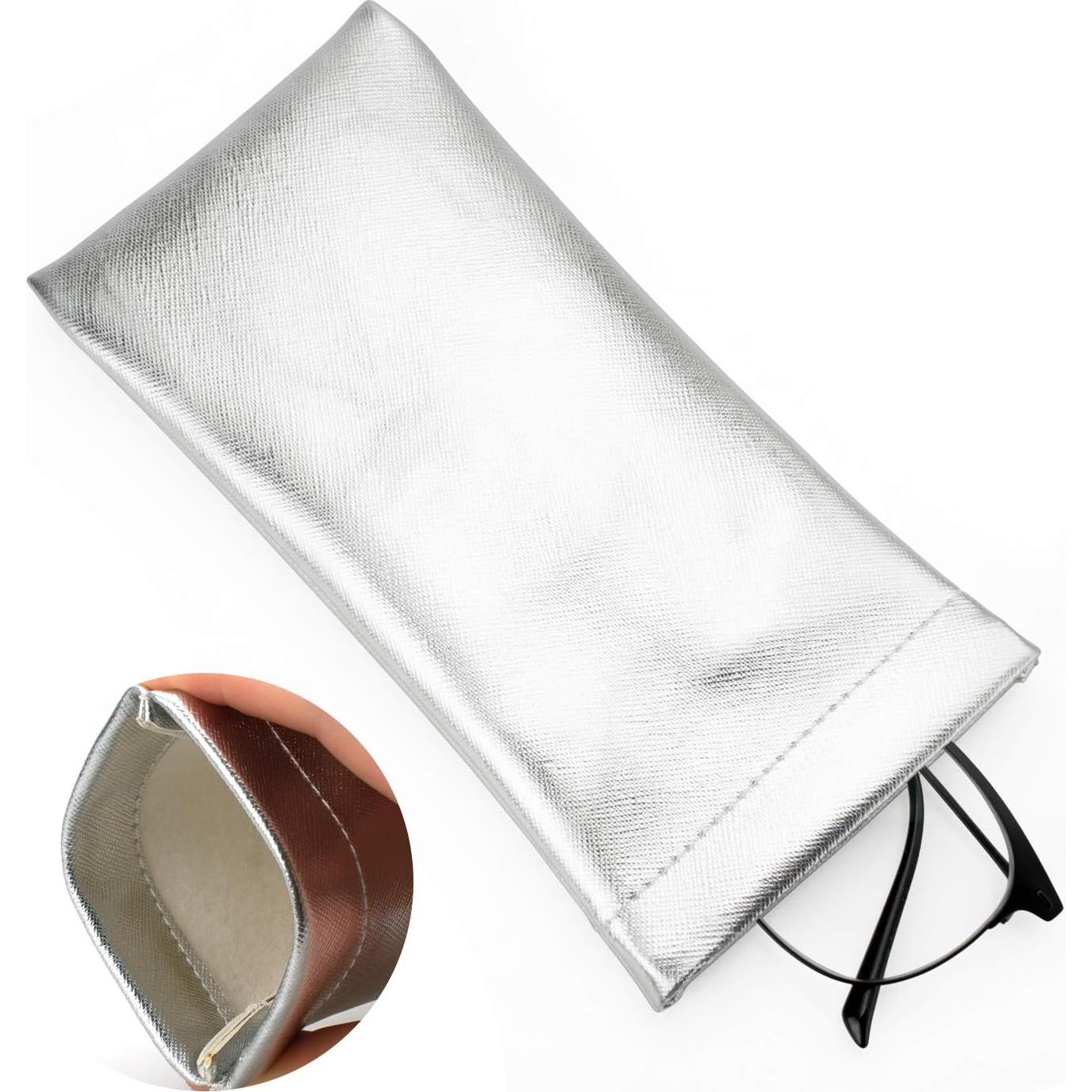 Estuche para Gafas Vemiss 3 Piezas con Cierre Superior