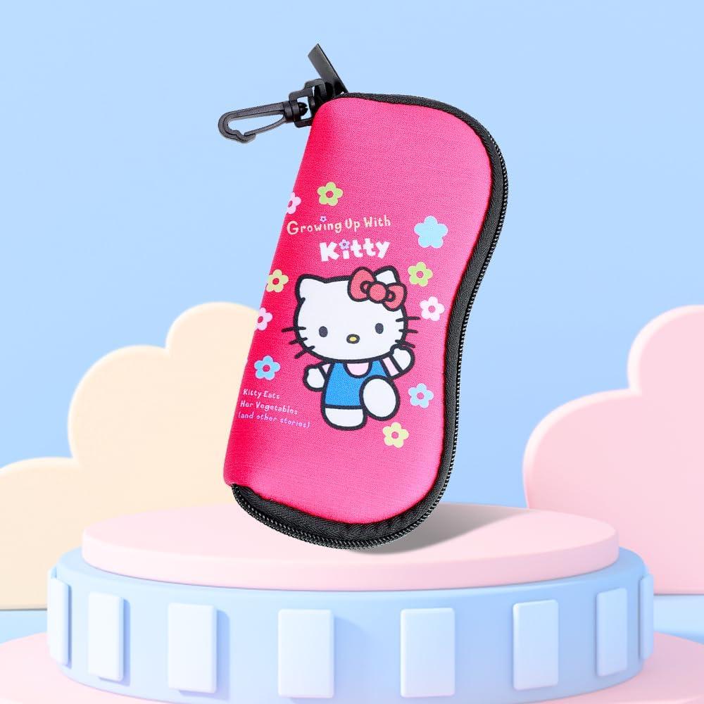Estuche Kawaii para Gafas PERFECTSIGHT Rosa Neopreno
