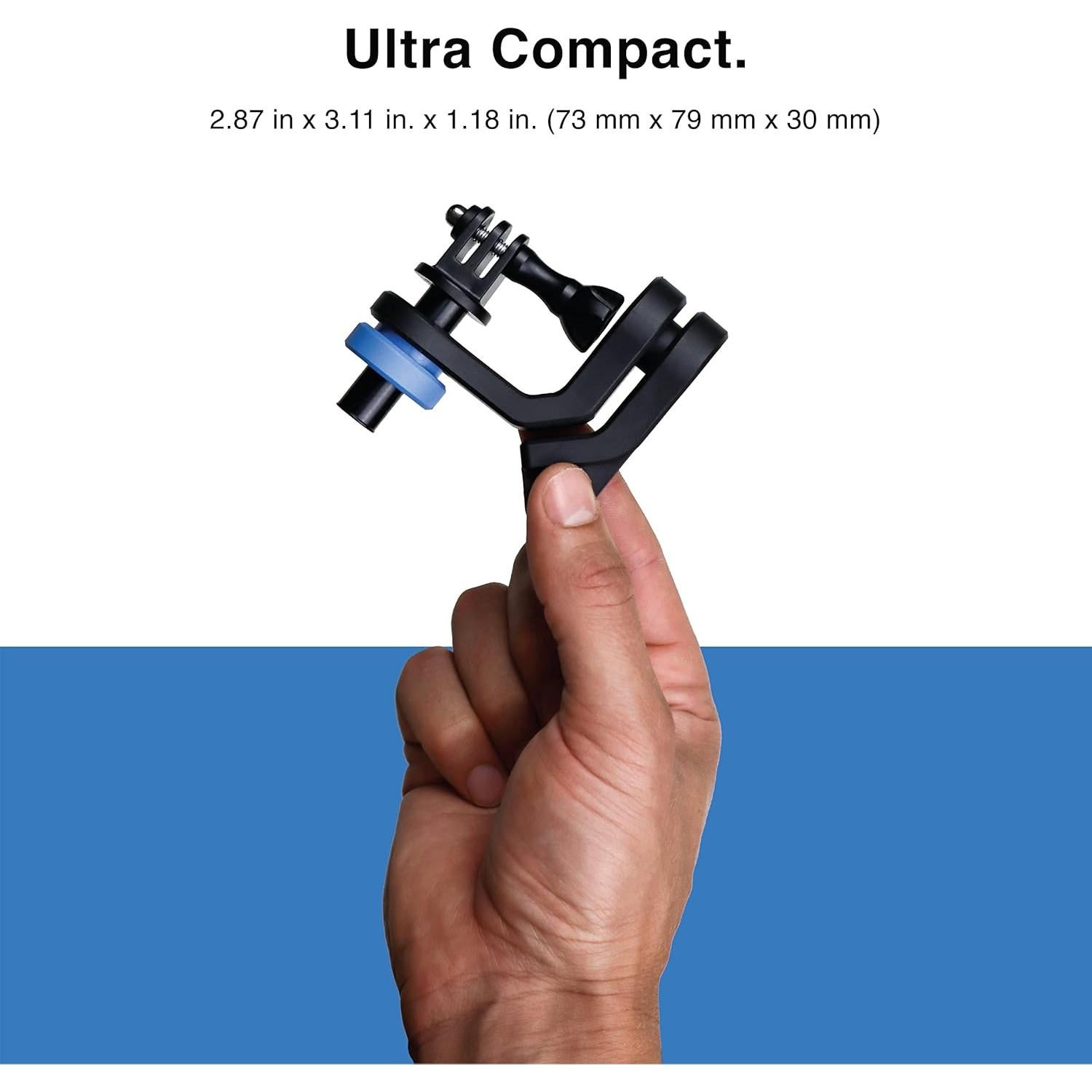 Montaje Hidráulico GravGrip V2 para Cámara de Acción - Compacto