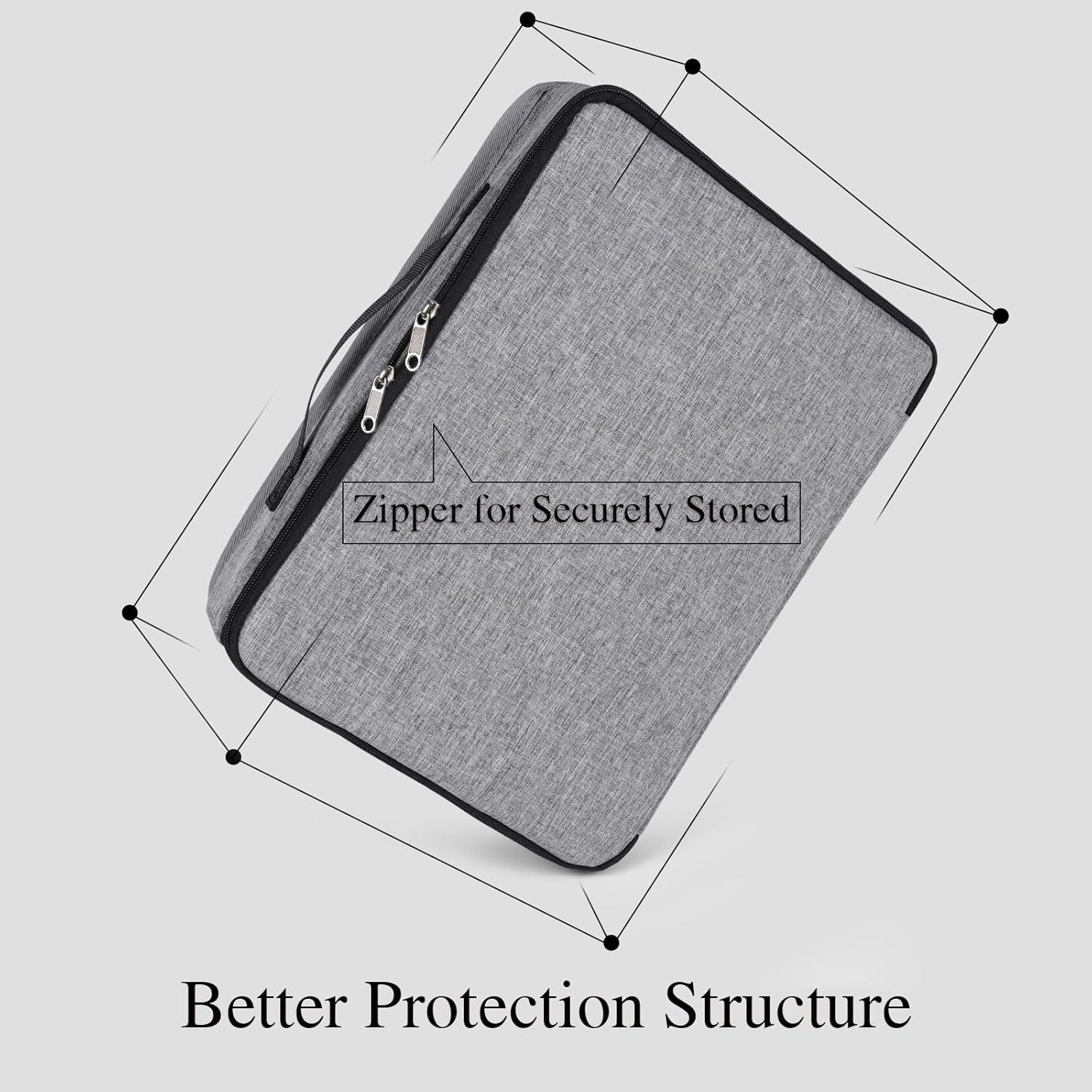 Estuche Organizador de Gafas Bukere 12 Compartimentos Gris