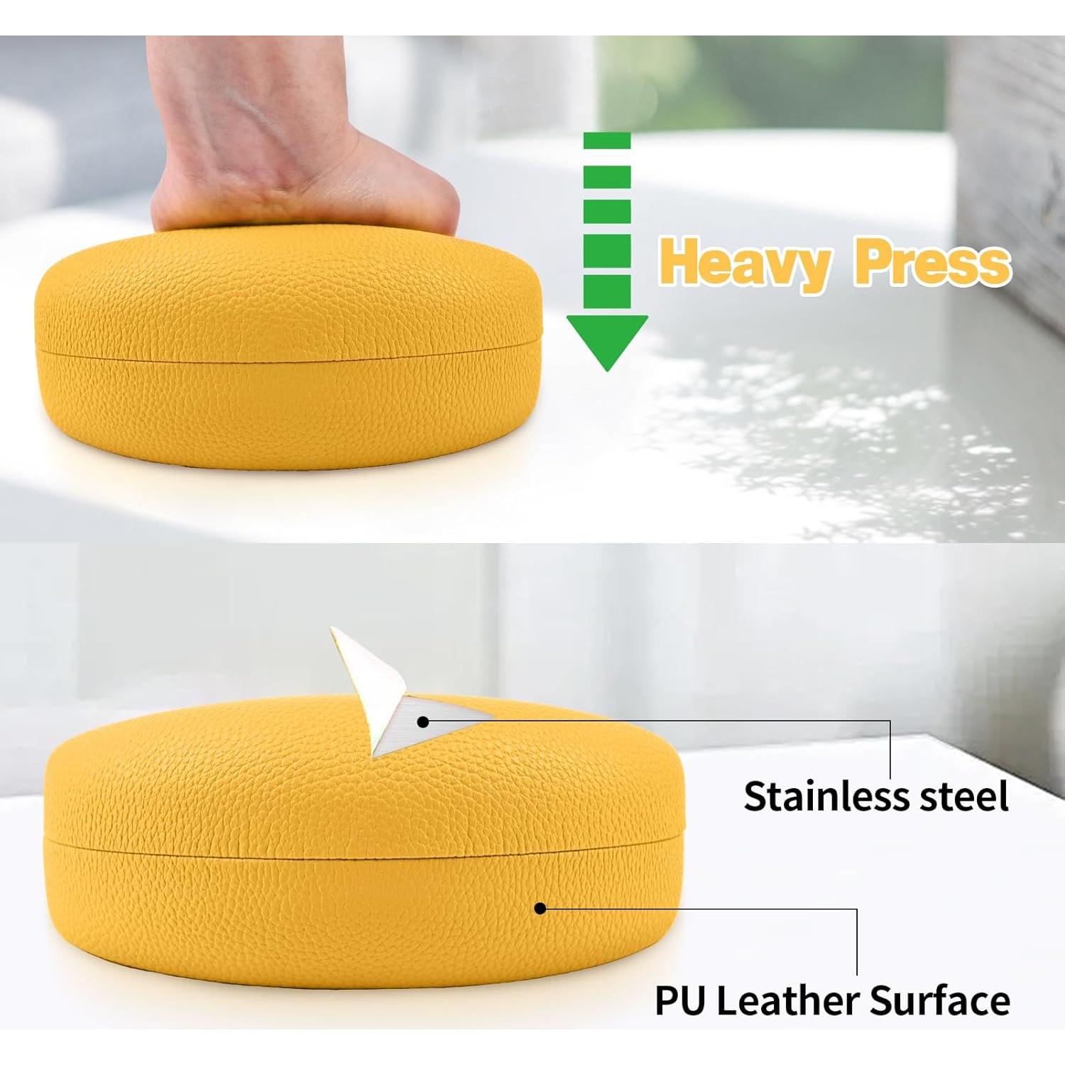 Pack de 2 Estuches Duros para Gafas de Sol - Negro y Amarillo