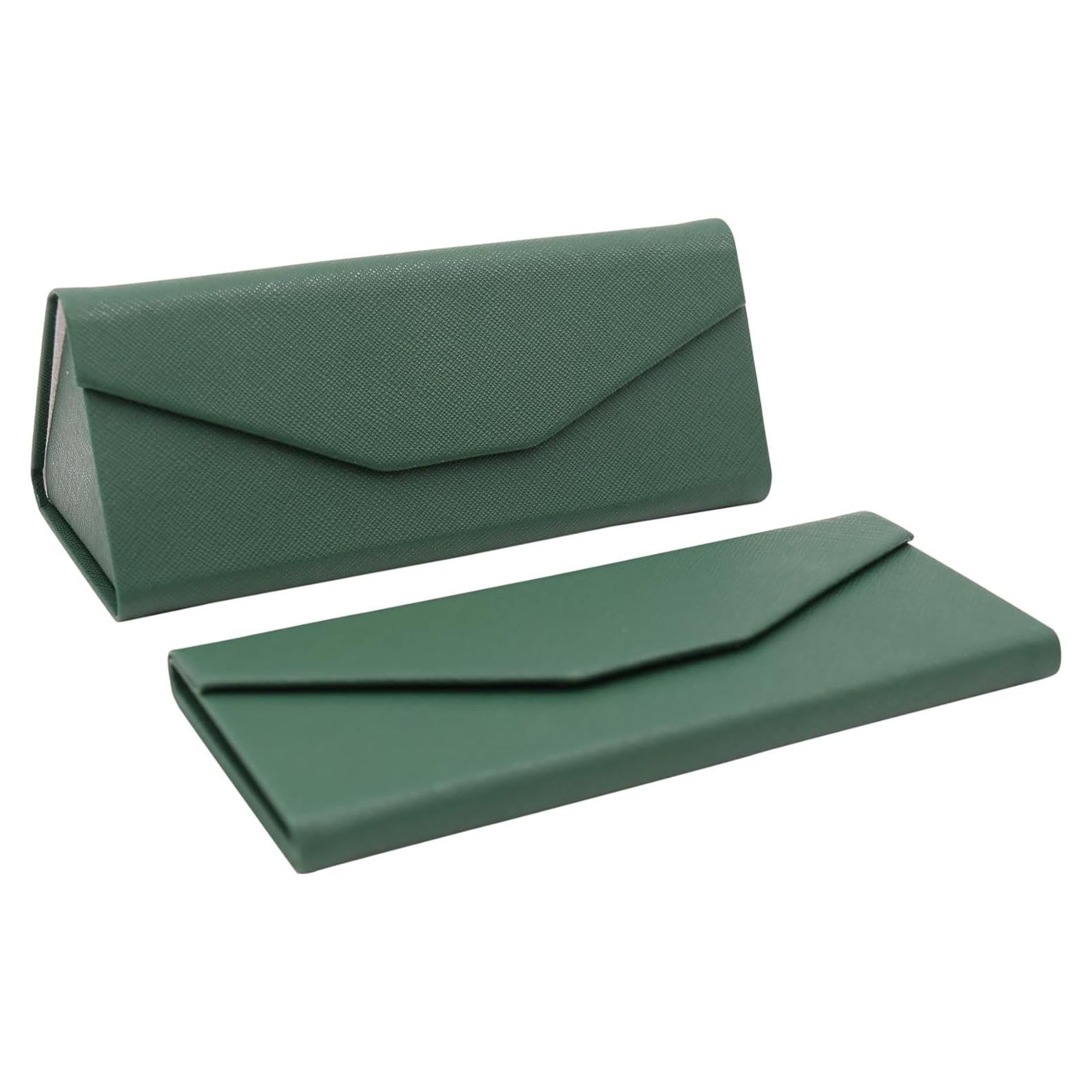 Estuche de Gafas Real Sic Verde Esmeralda - Duro y Magnético