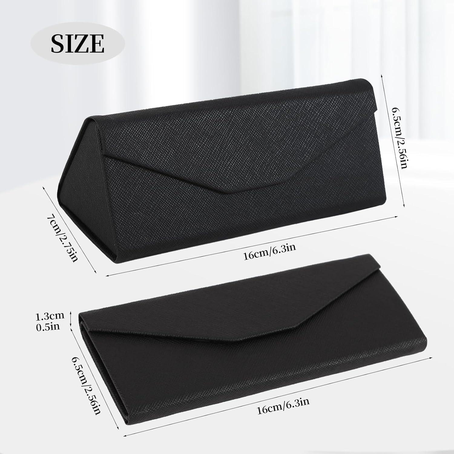 Estuche para Gafas Roran 4 Pack Plegable con Paños de Limpieza