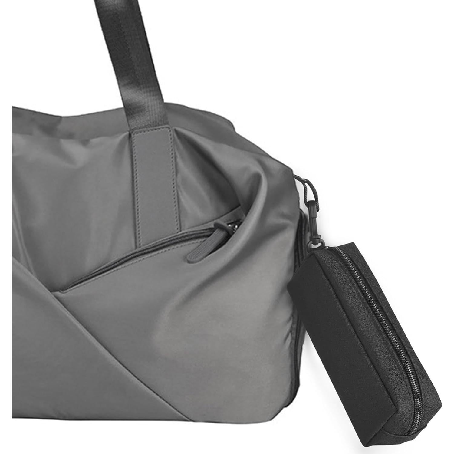 Estuche Doble para Gafas Mkono Suave con Clip y Paño