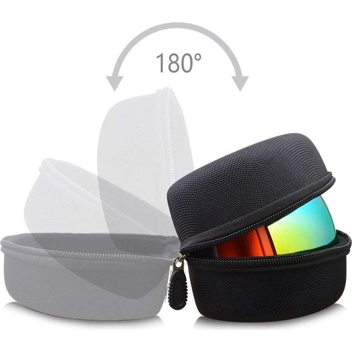 Estuche Grande para Gafas de Esquí Hanperal Negro