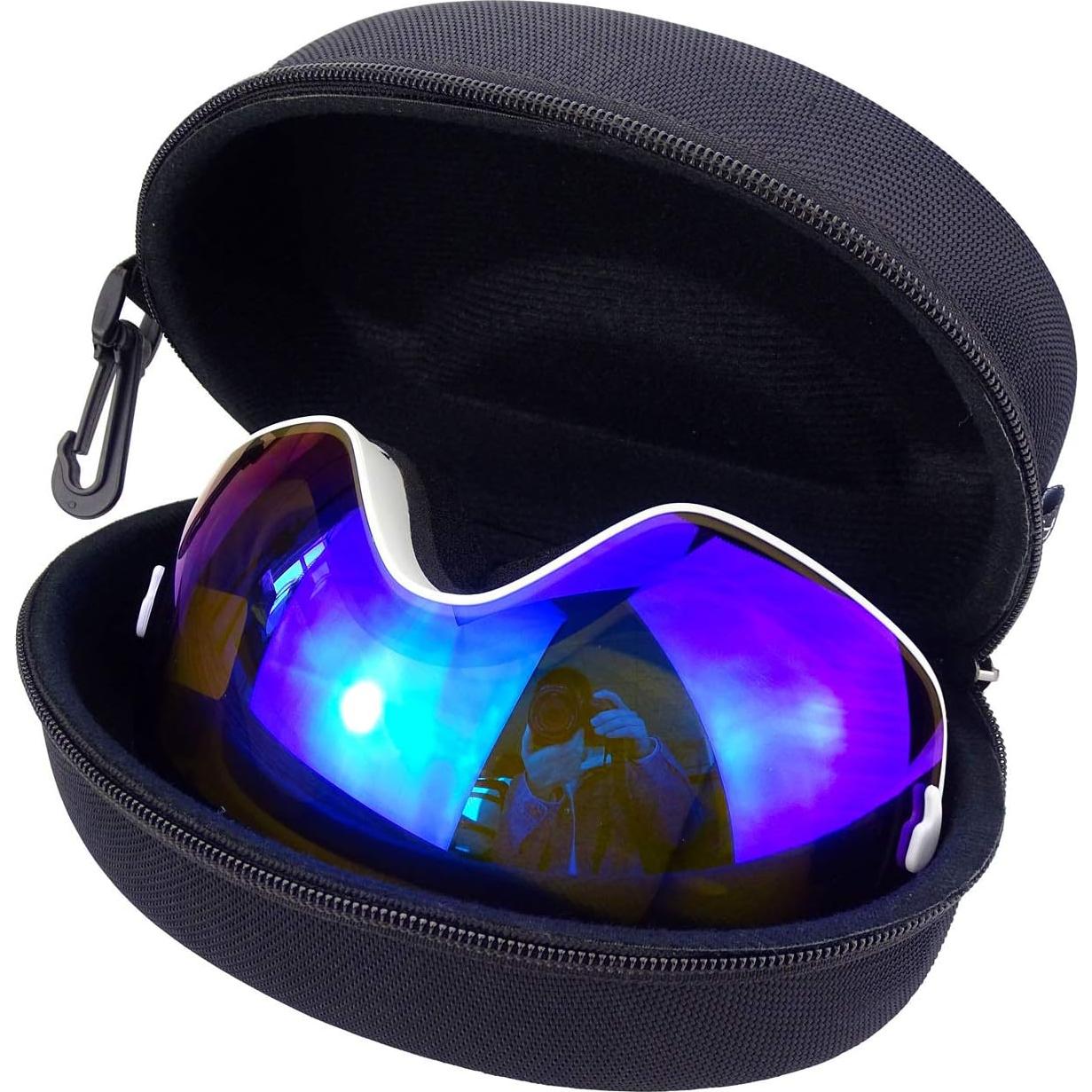 Estuche Grande para Gafas de Esquí Hanperal Negro