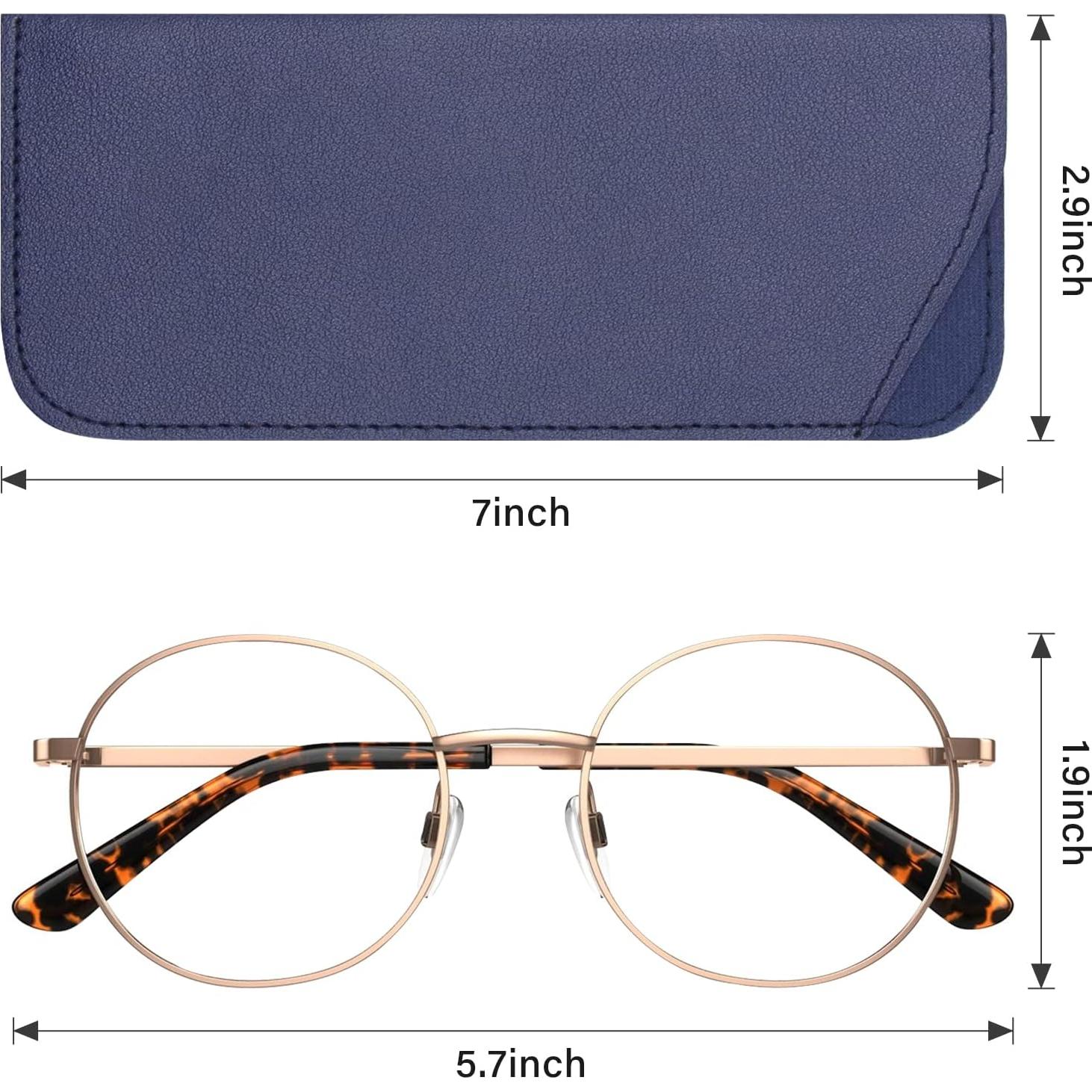 Funda de Gafas Suave PU 12 Piezas Multicolor