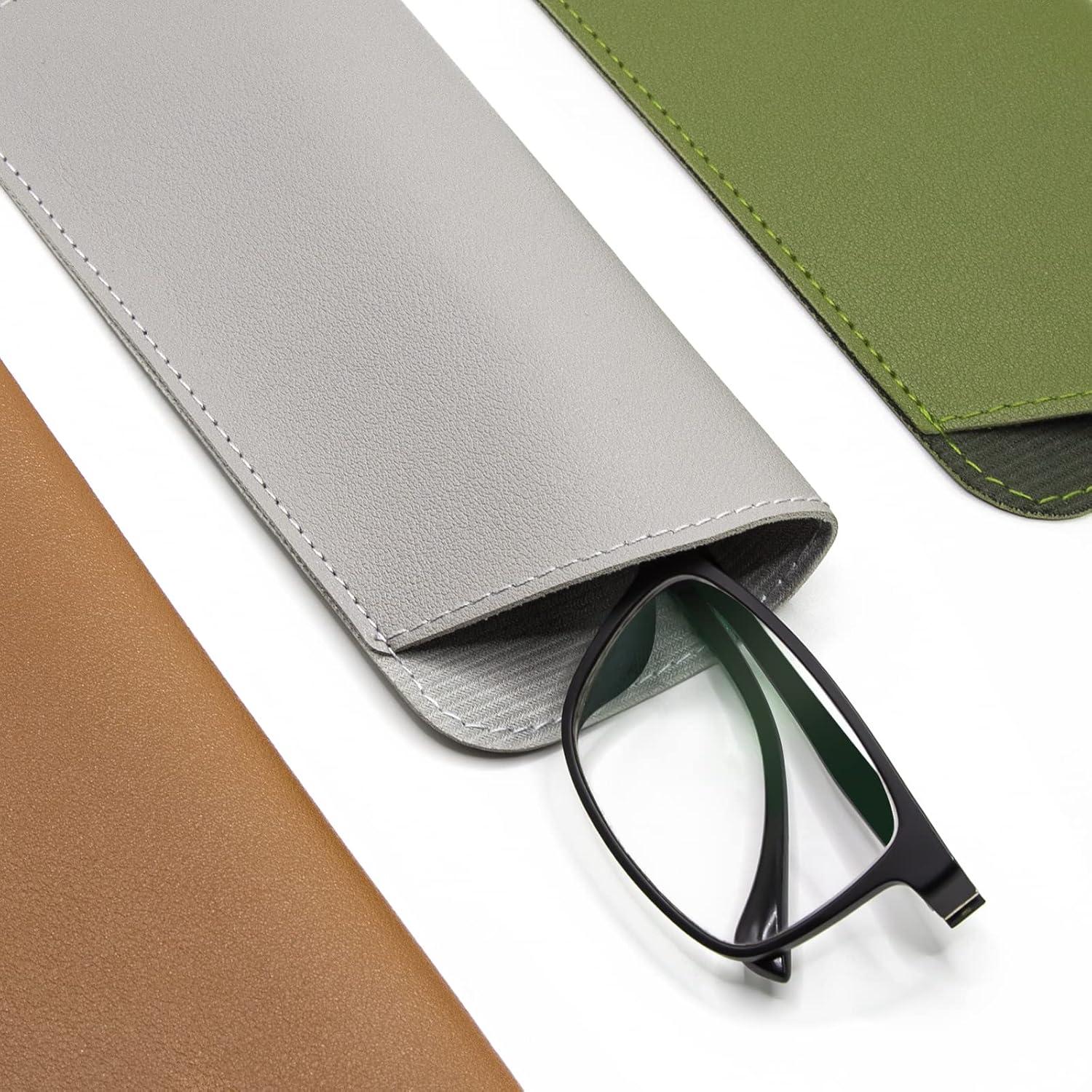 Funda de Gafas Suave PU 12 Piezas Multicolor