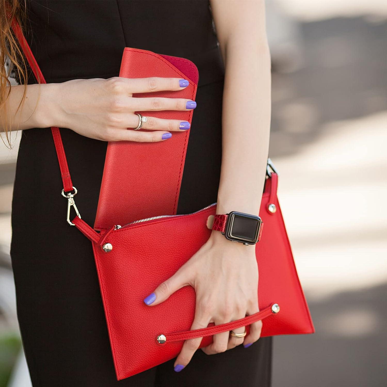 Funda de Gafas Suave PU 12 Piezas Multicolor