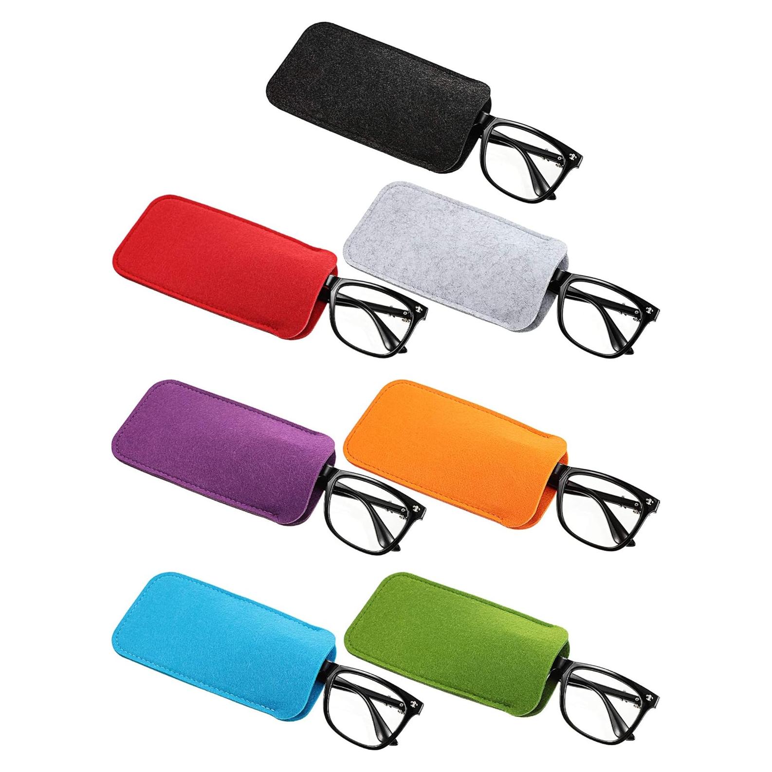 Frienda 7 Fundas Suaves para Gafas de Tela Portátil