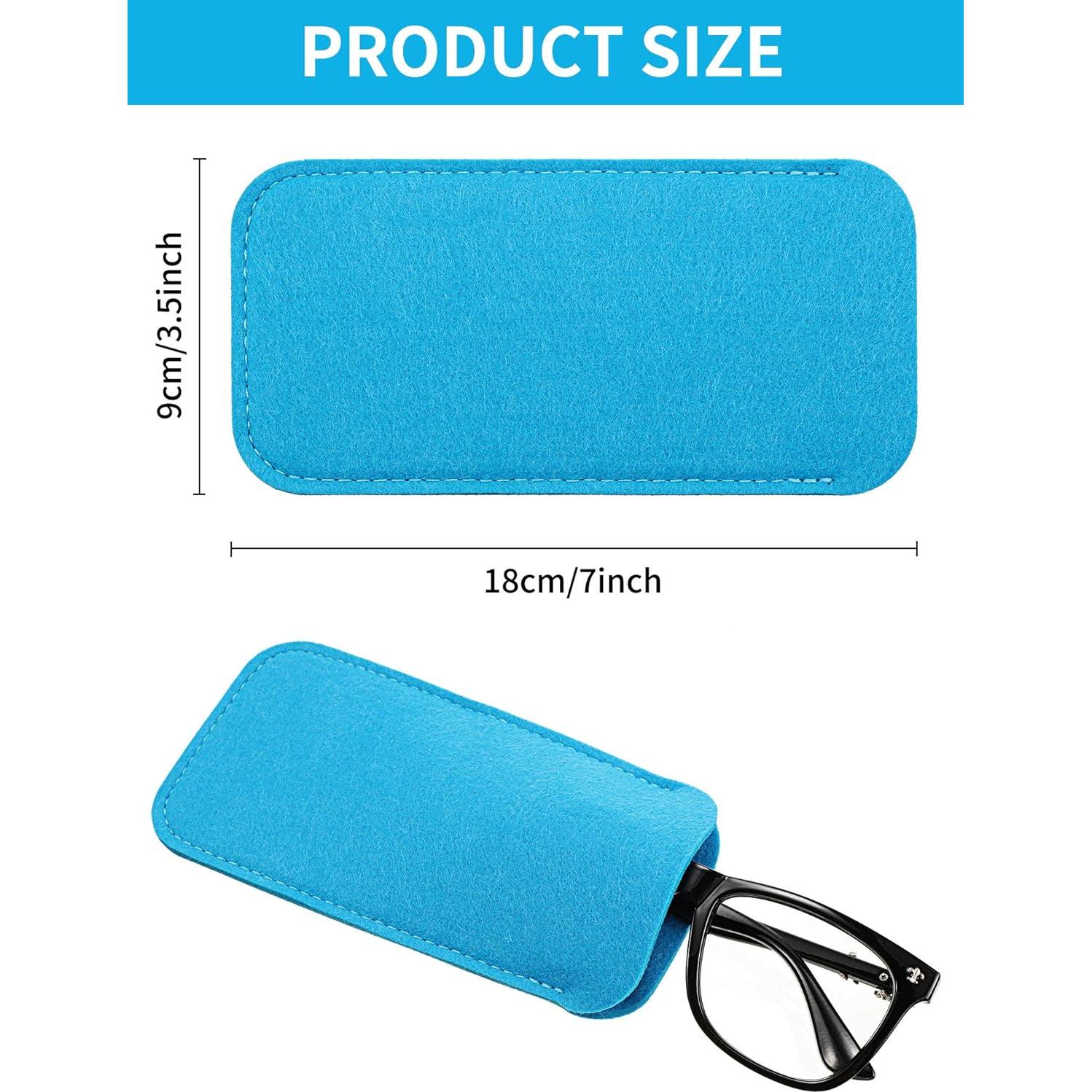 Frienda 7 Fundas Suaves para Gafas de Tela Portátil