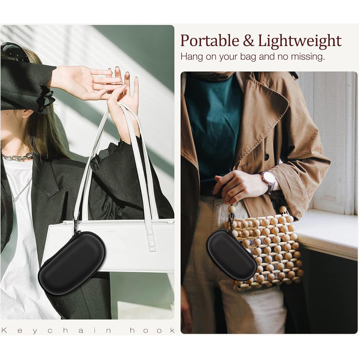 Funda de Gafas MoKo Unisex PU a Prueba de Golpes Negra