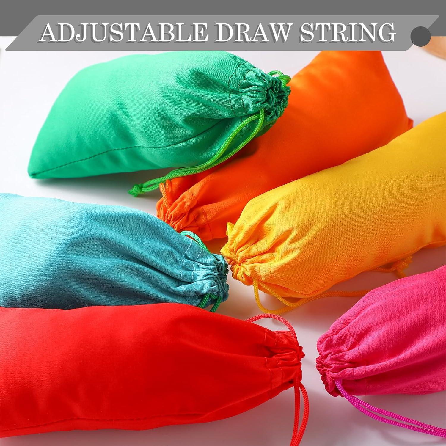 24 Fundas de Gafas Microfibra Multicolor con Cierre