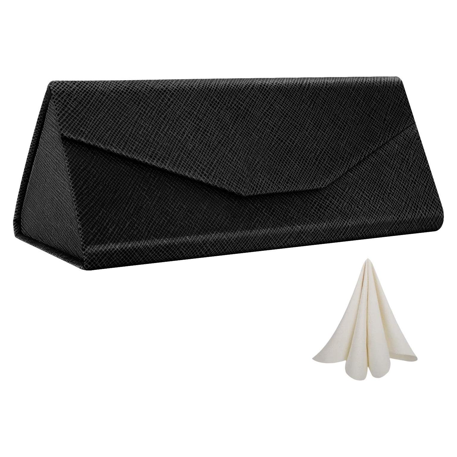 Estuche Plegable para Gafas MoKo Triangular Negro