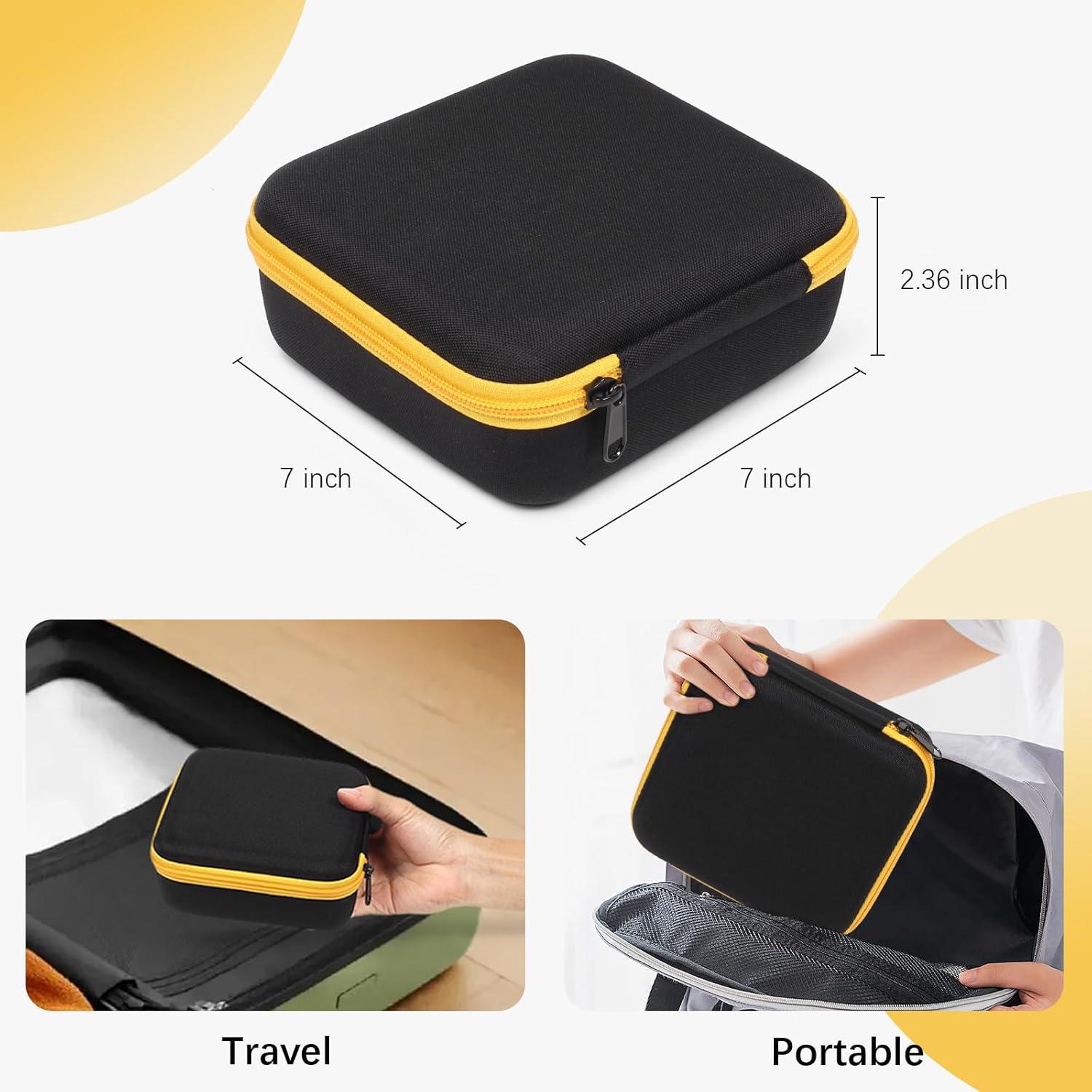 Organizador de Gafas de Sol DKA01 Negro con 5 Compartimentos