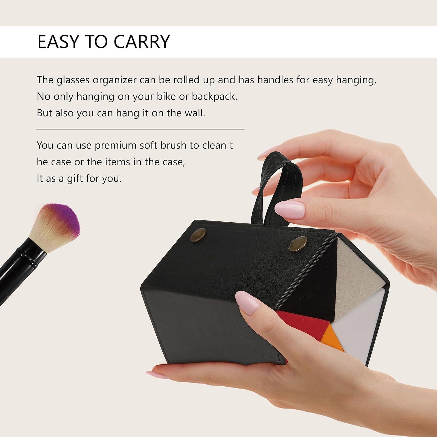 Organizador de Gafas de Sol YJH-101 Plegable y Portátil