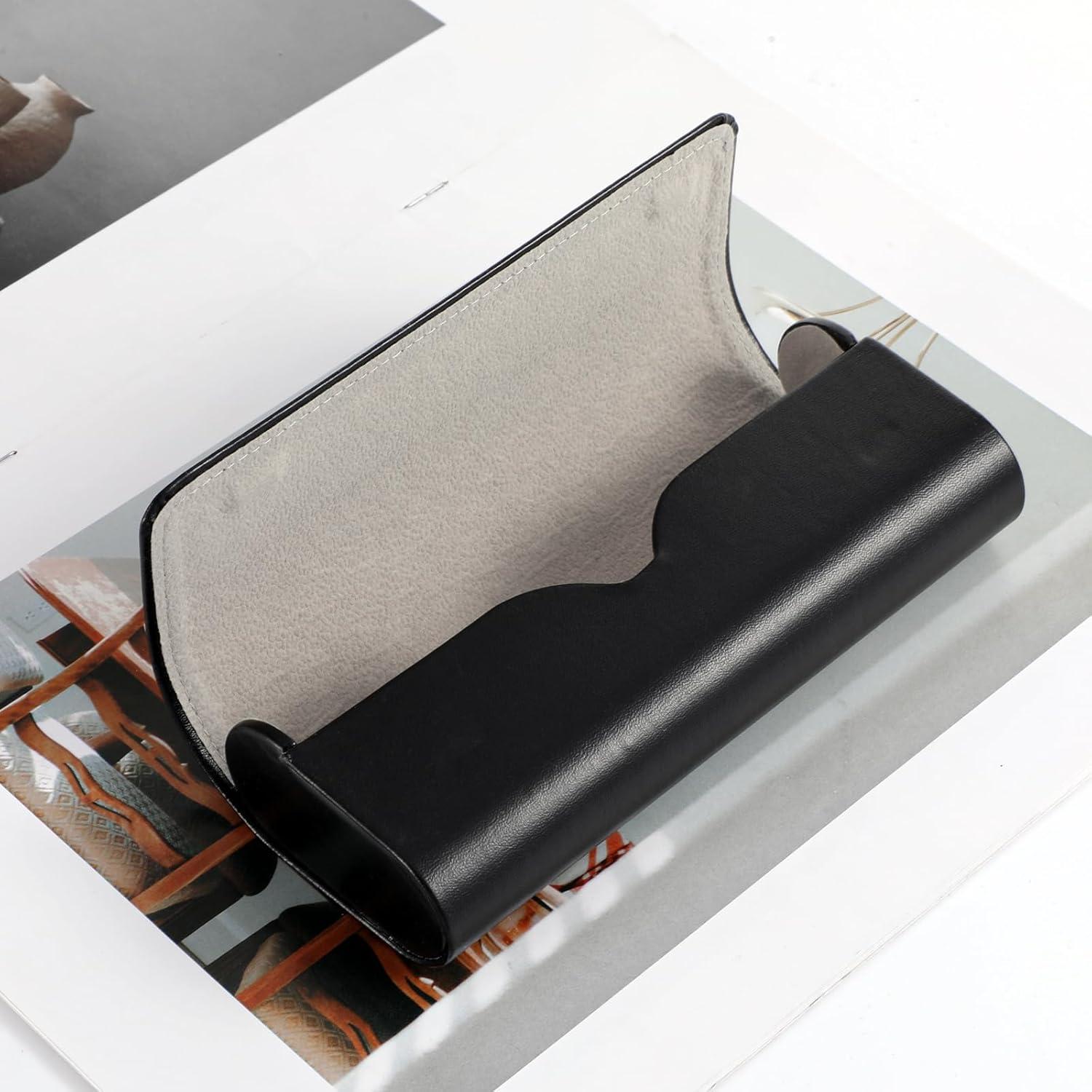 Estuche para gafas COMNICO de concha dura, color negro