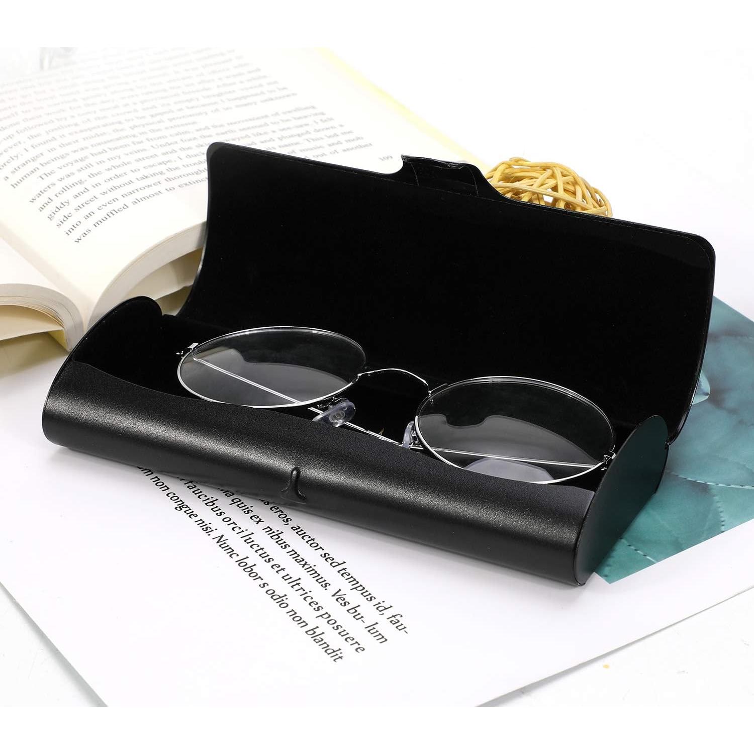 Estuche de Gafas de Aluminio Negro CDG225-P Compacto