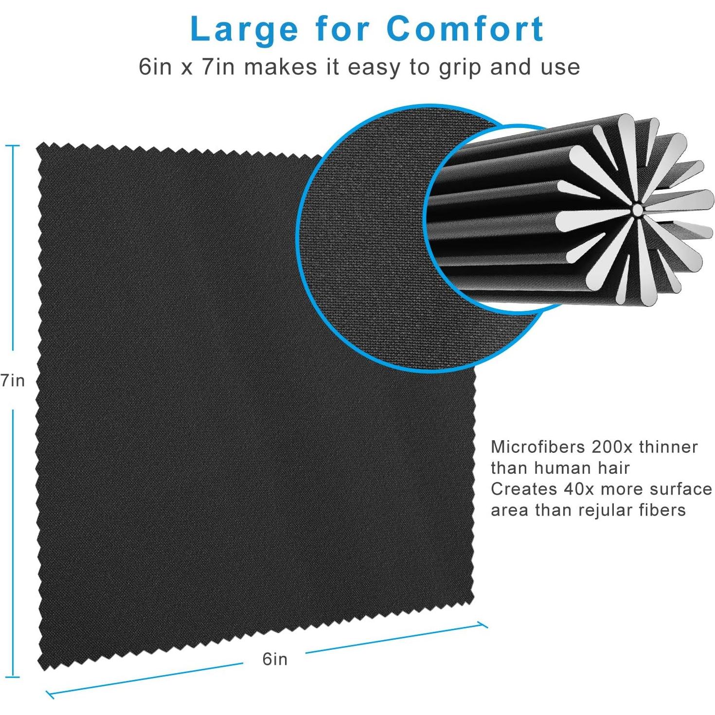 Paquete de 18 paños de microfibra Ablethe 15x18 cm