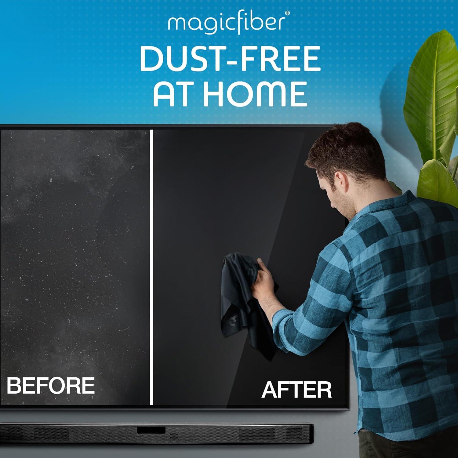 Paño Microfibra Extra Grande MagicFiber - 3 Paños 40x40cm