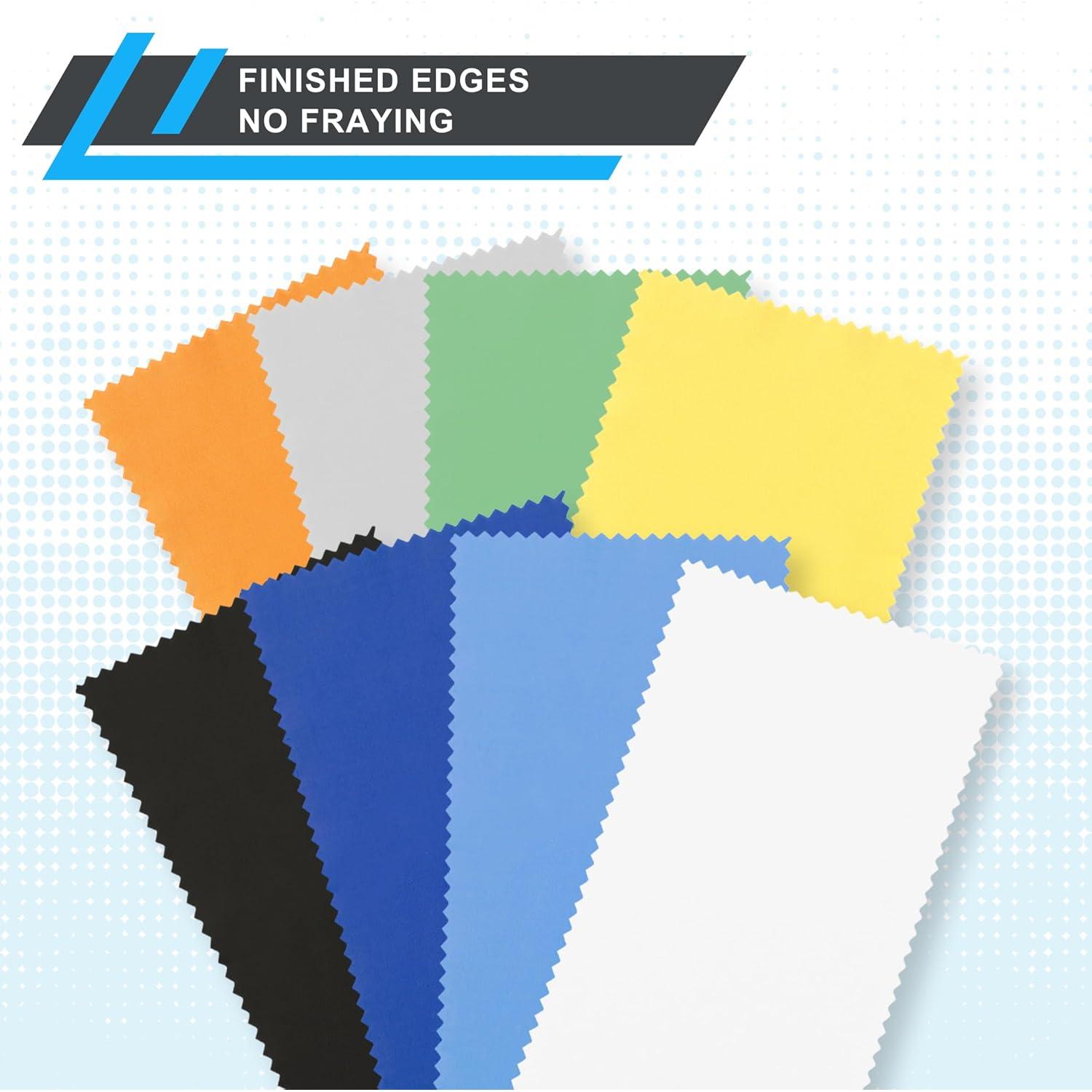 Paño de limpieza microfibra CamKix 18 toallitas 14x8 cm