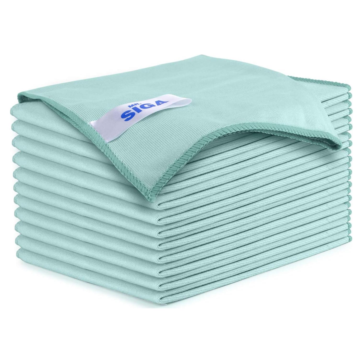 Paños de Microfibra MR.SIGA Ultra Fina 12 Unidades 35x40cm