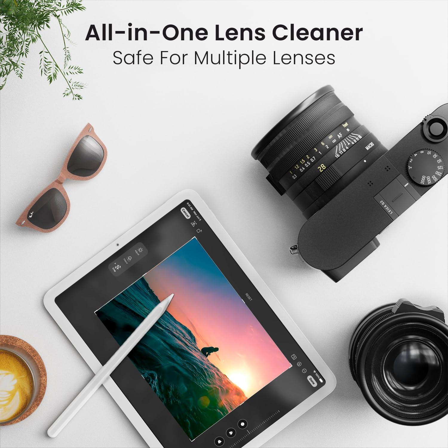 Limpiador de Gafas Spray EVEO - Kit 4oz con Paño Microfibra