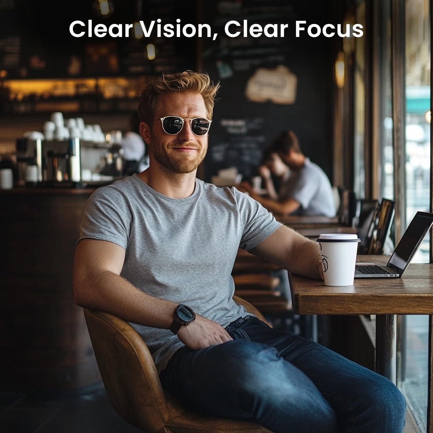 Limpiador de Gafas Spray EVEO - Kit 4oz con Paño Microfibra