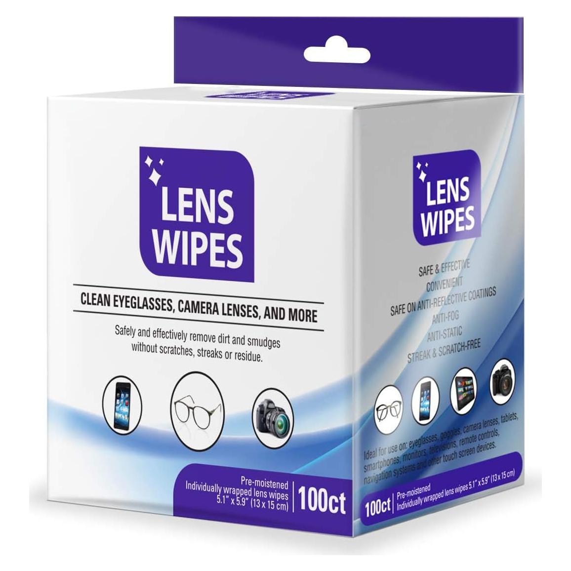 Toallitas para Lentes Oasisguest 100 unidades anti-vaho