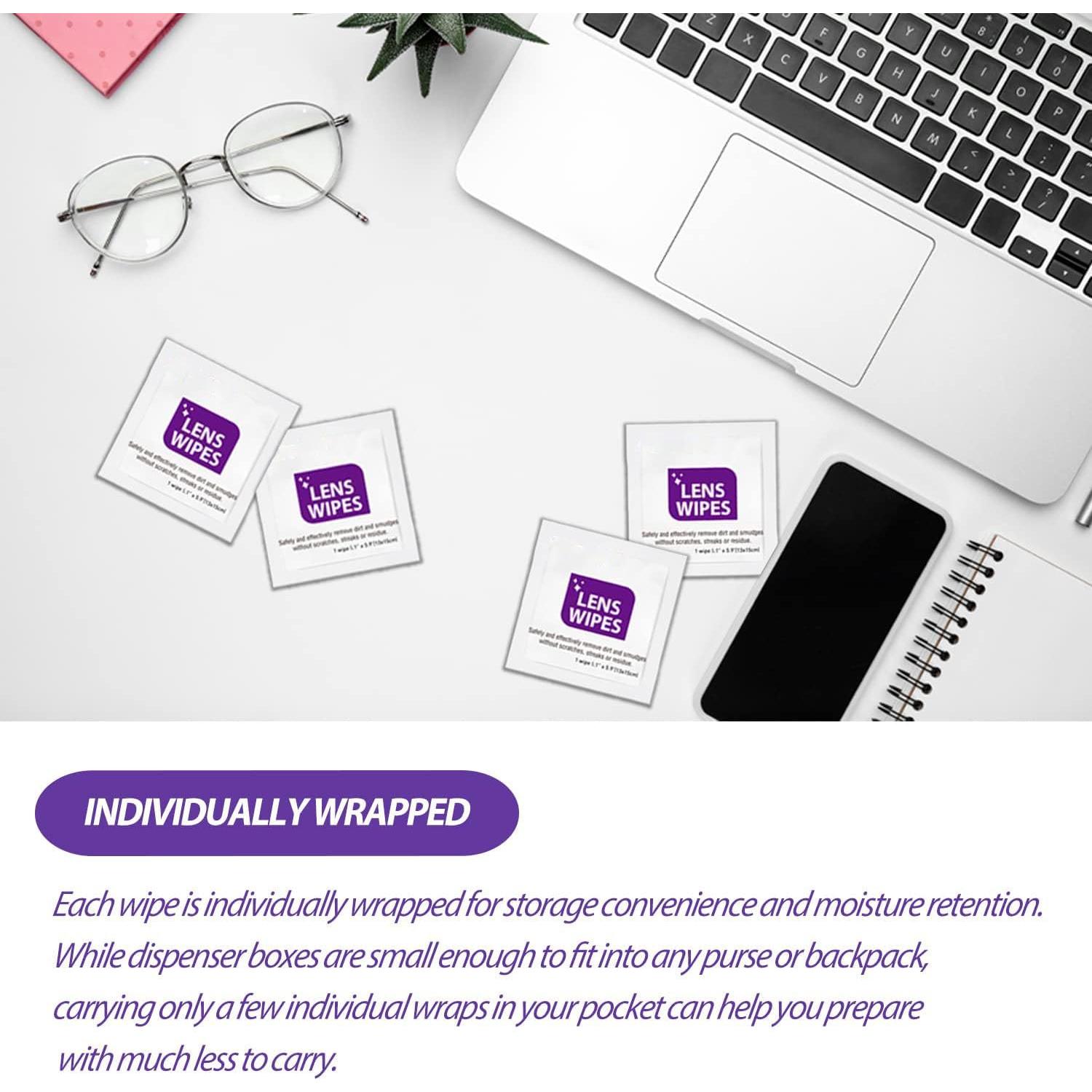 Toallitas para Lentes Oasisguest 100 unidades anti-vaho