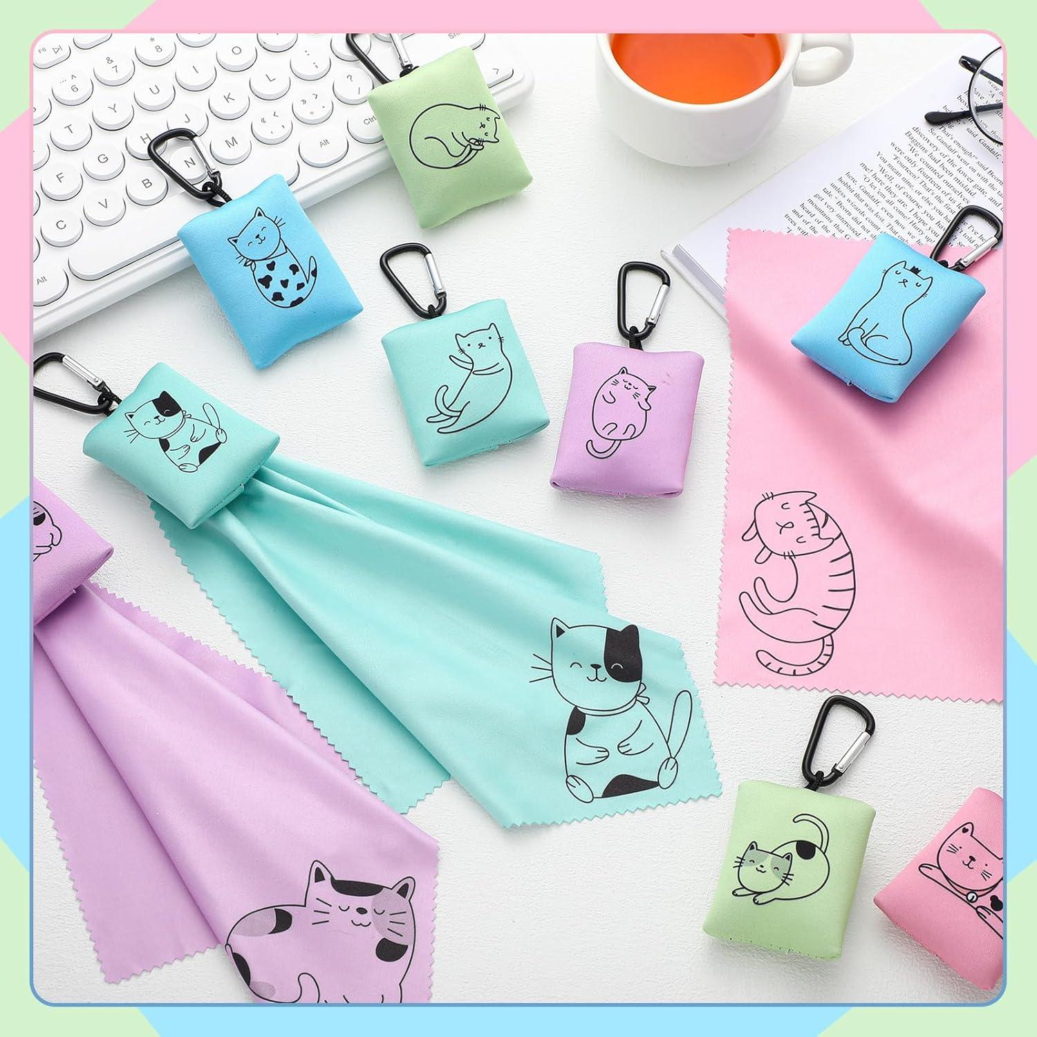 10 Paños de Microfibra Copkim para Limpiar Gafas y Pantallas