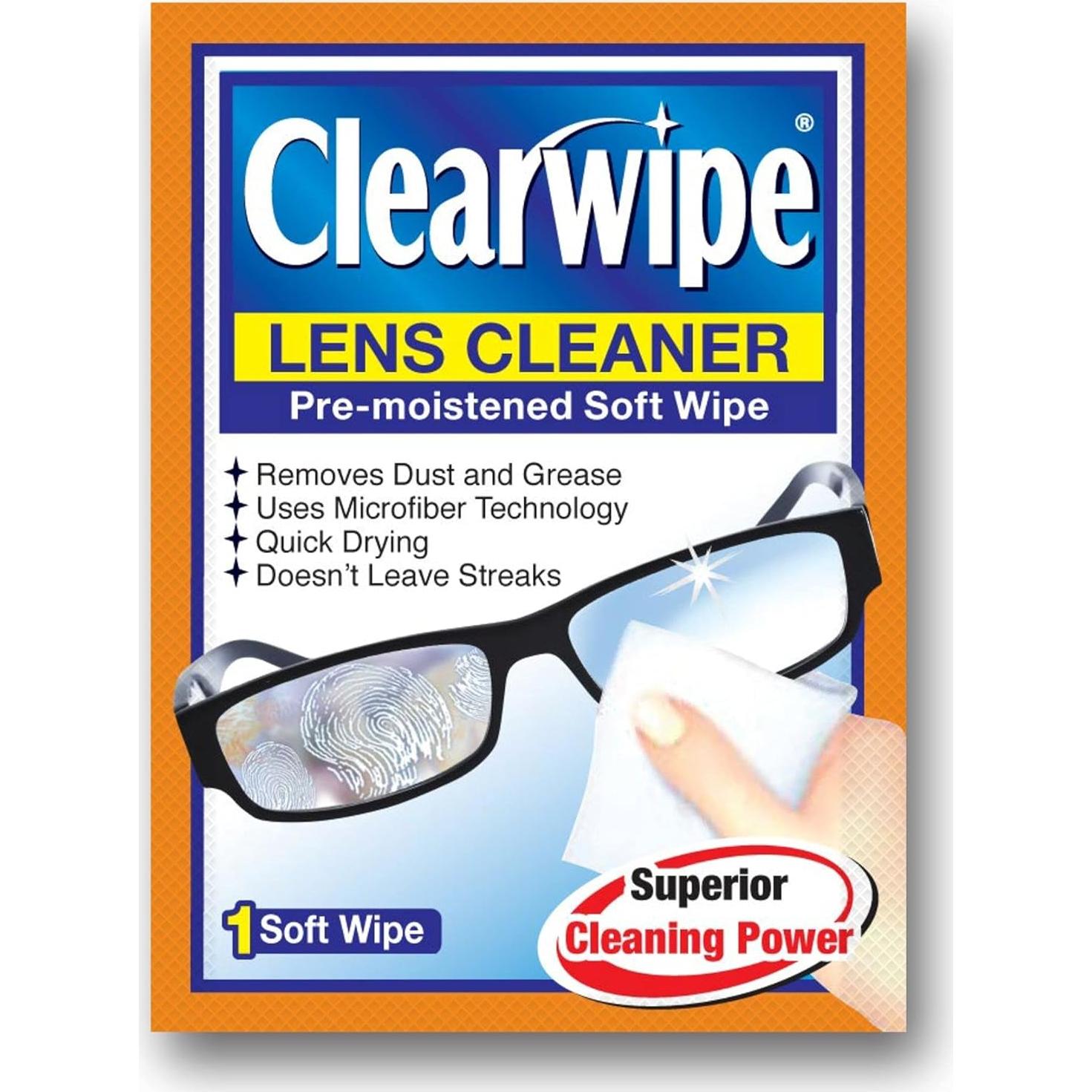 Toallitas de Microfibra ClearWipe 48 Piezas Prehumedecidas