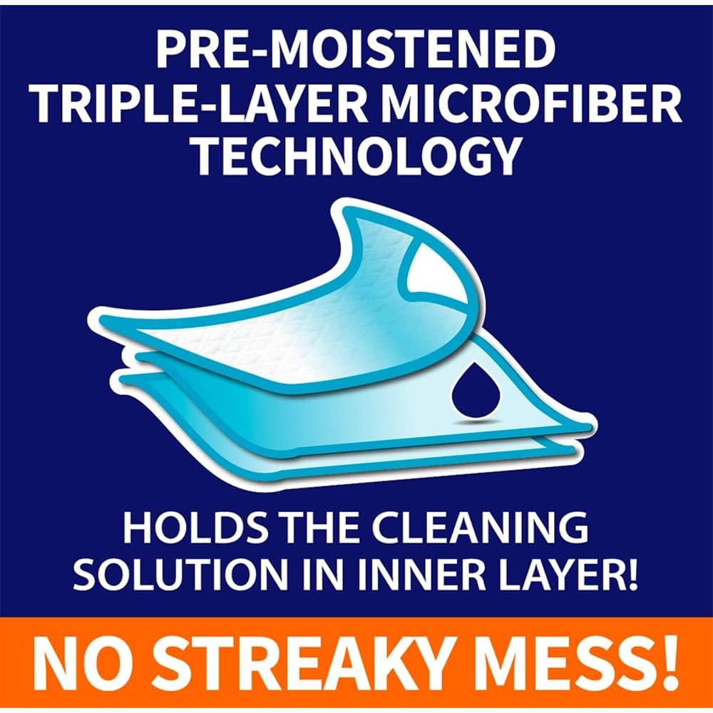 Toallitas de Microfibra ClearWipe 48 Piezas Prehumedecidas