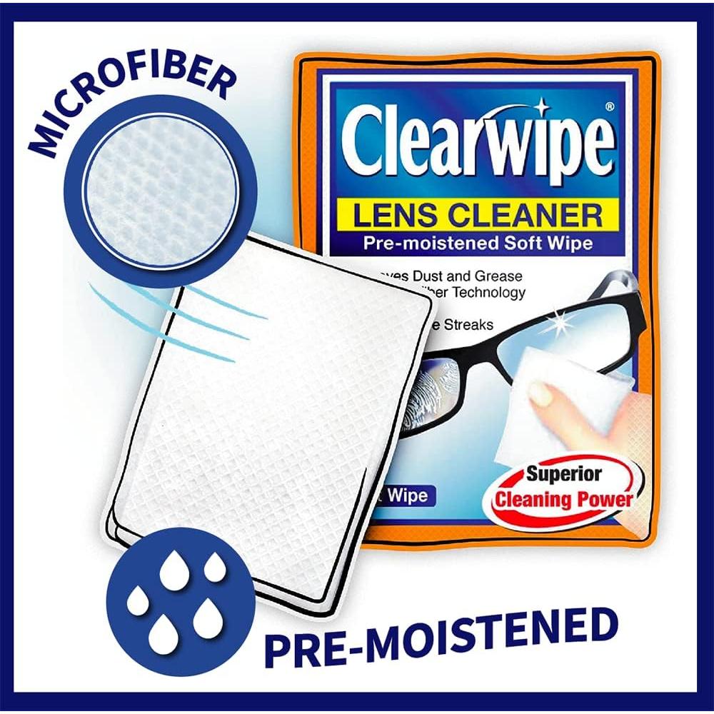 Toallitas de Microfibra ClearWipe 48 Piezas Prehumedecidas