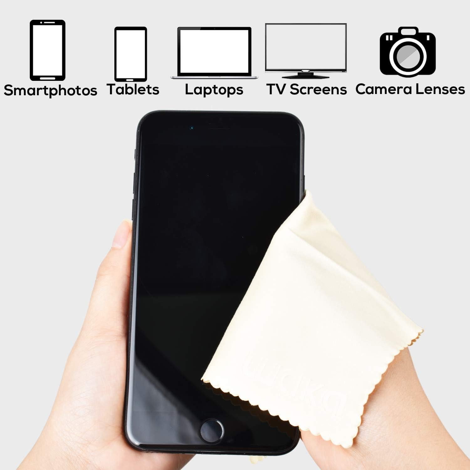 Paquete de Paños de Microfibra Waka 6x7 cm para Limpieza