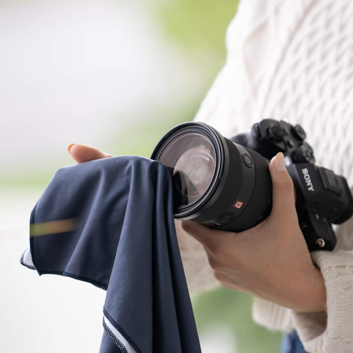 Paño de Pulido KLOVEO 50x68 cm Microfibra Sin Pelusa