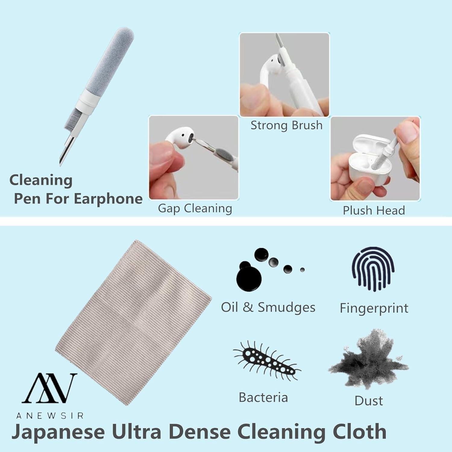 Limpiador de gafas ANEWSIR Kit portátil 19ml ecológico