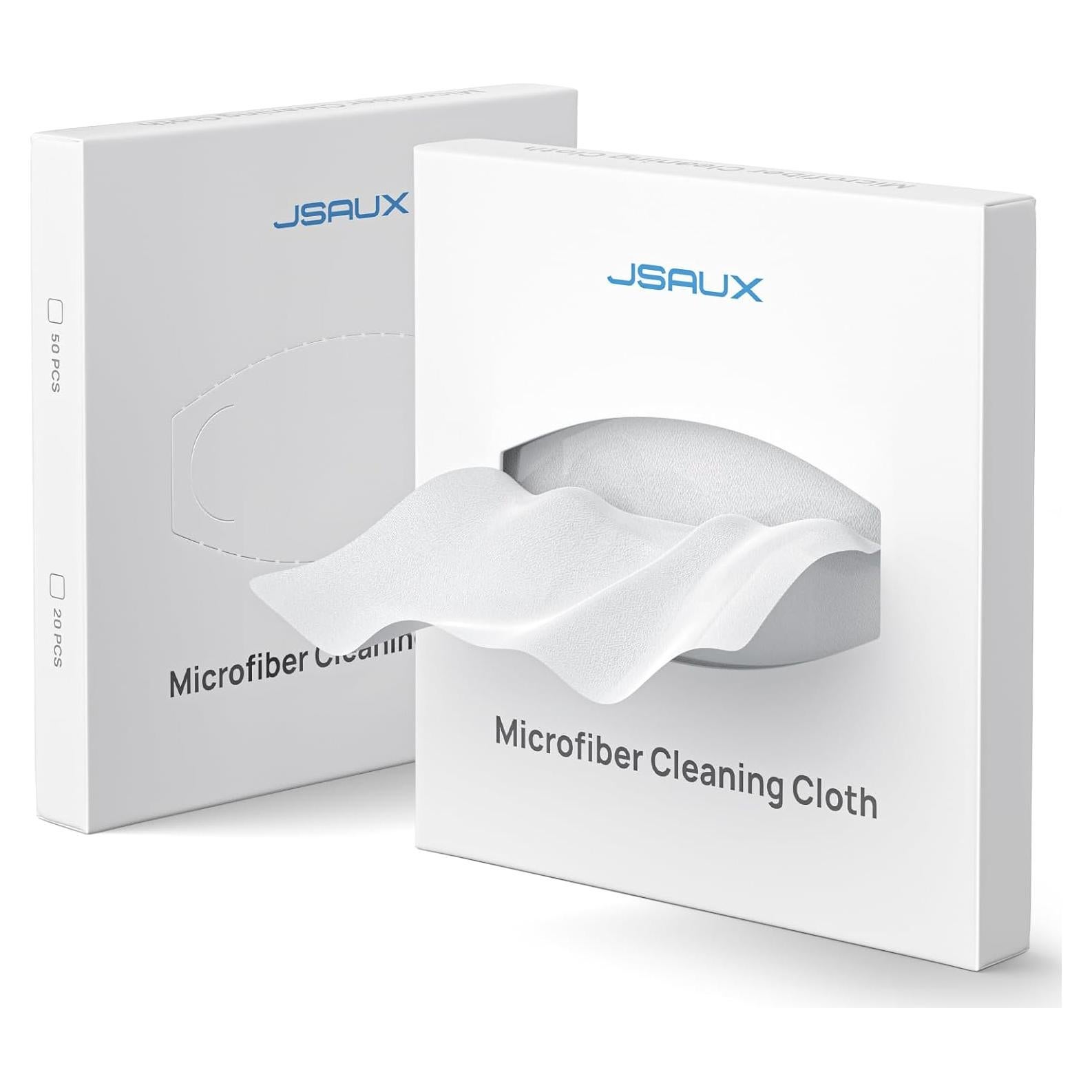 Paño de Microfibra JSAUX 100 Piezas Limpieza Segura