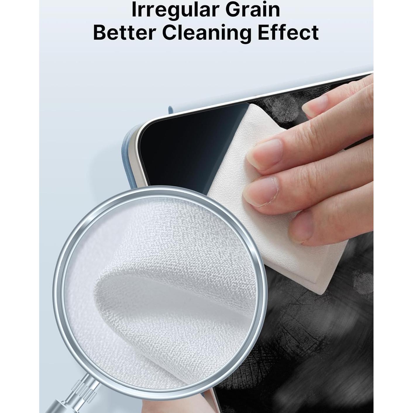 Paño de Microfibra JSAUX 100 Piezas Limpieza Segura