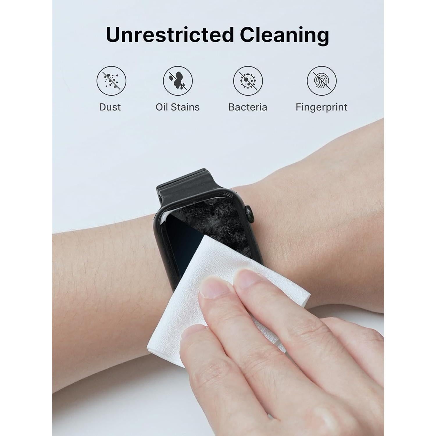 Paño de Microfibra JSAUX 100 Piezas Limpieza Segura