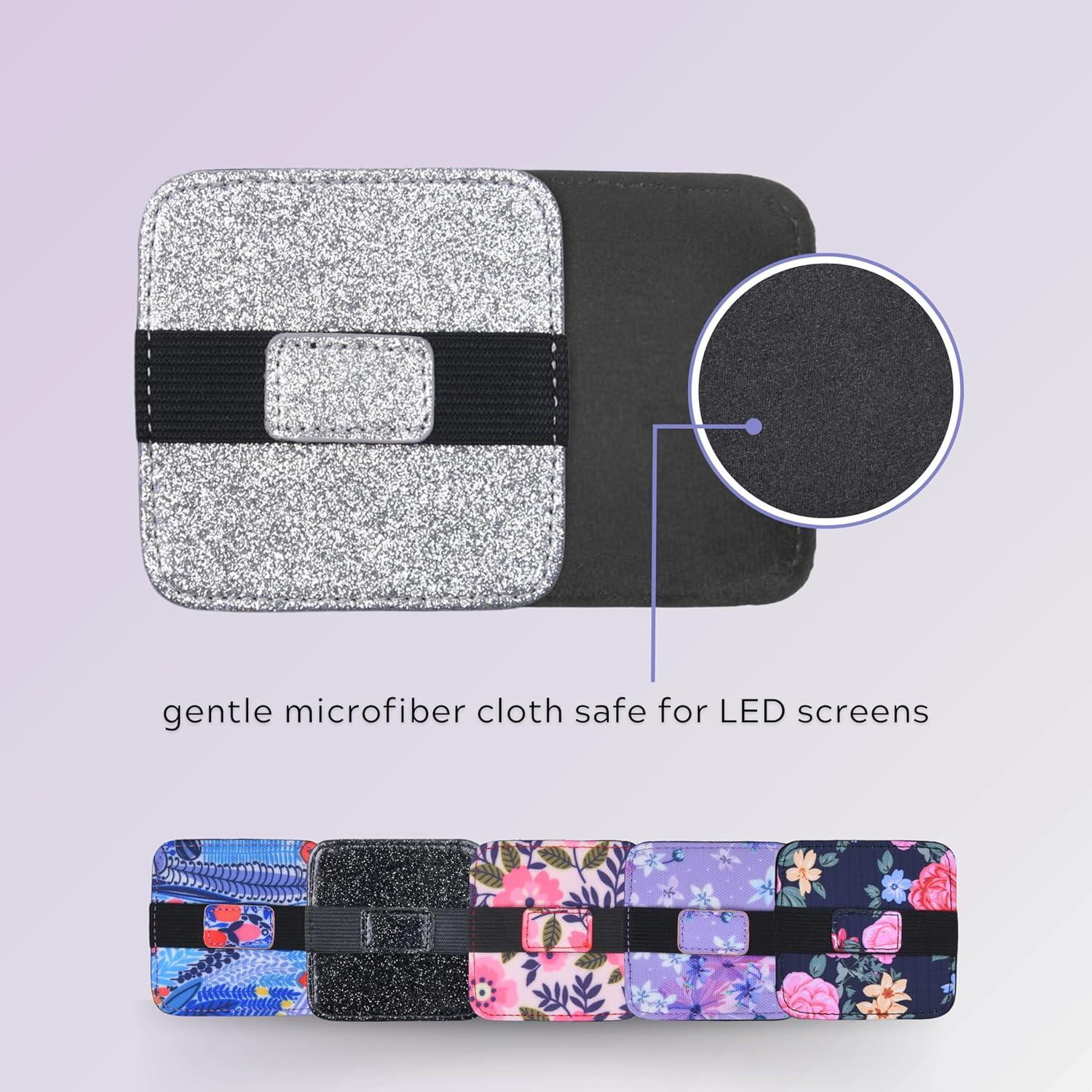 Paquete de 6 Paños de Limpieza Eco-Fused - Microfibra Floral