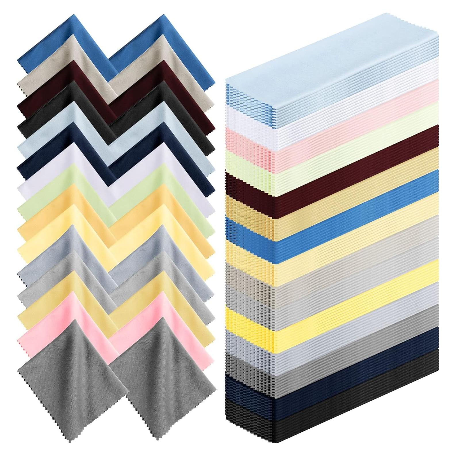 300 Paños de Microfibra Leelosp para Limpieza de Gafas