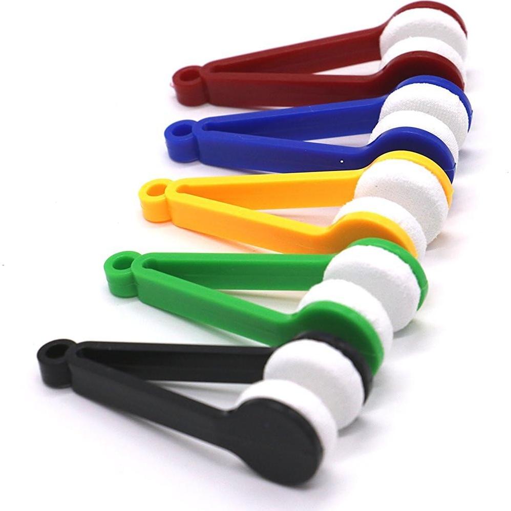 12 Pcs Limpiadores de Gafas A-cool Microfibra 7 cm