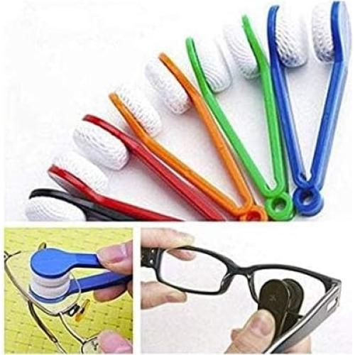 5 Clips Limpiadores de Gafas LASSUM Microfibra Prácticos