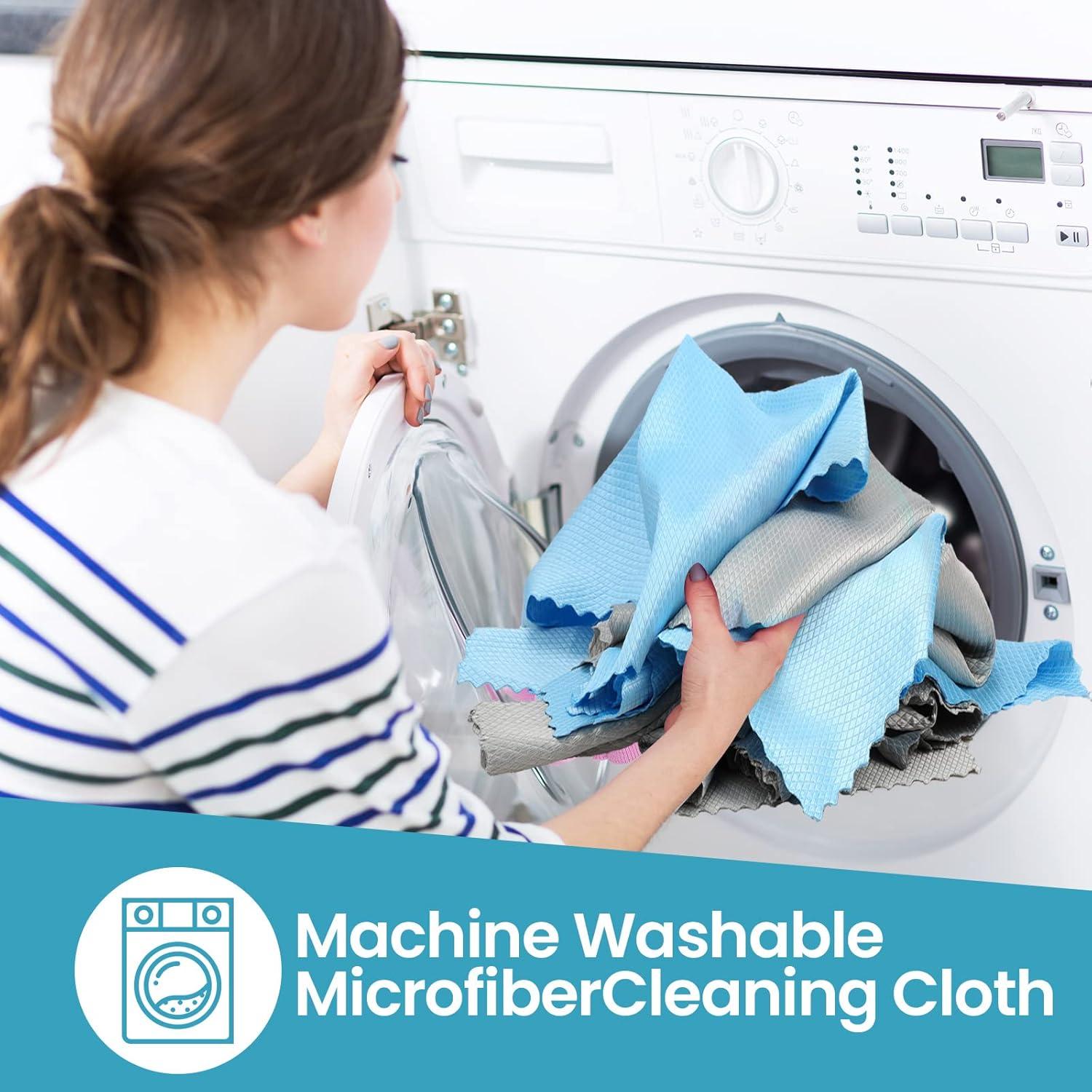 Paquete de 40 paños de limpieza Gandeer microfibra 30x40cm