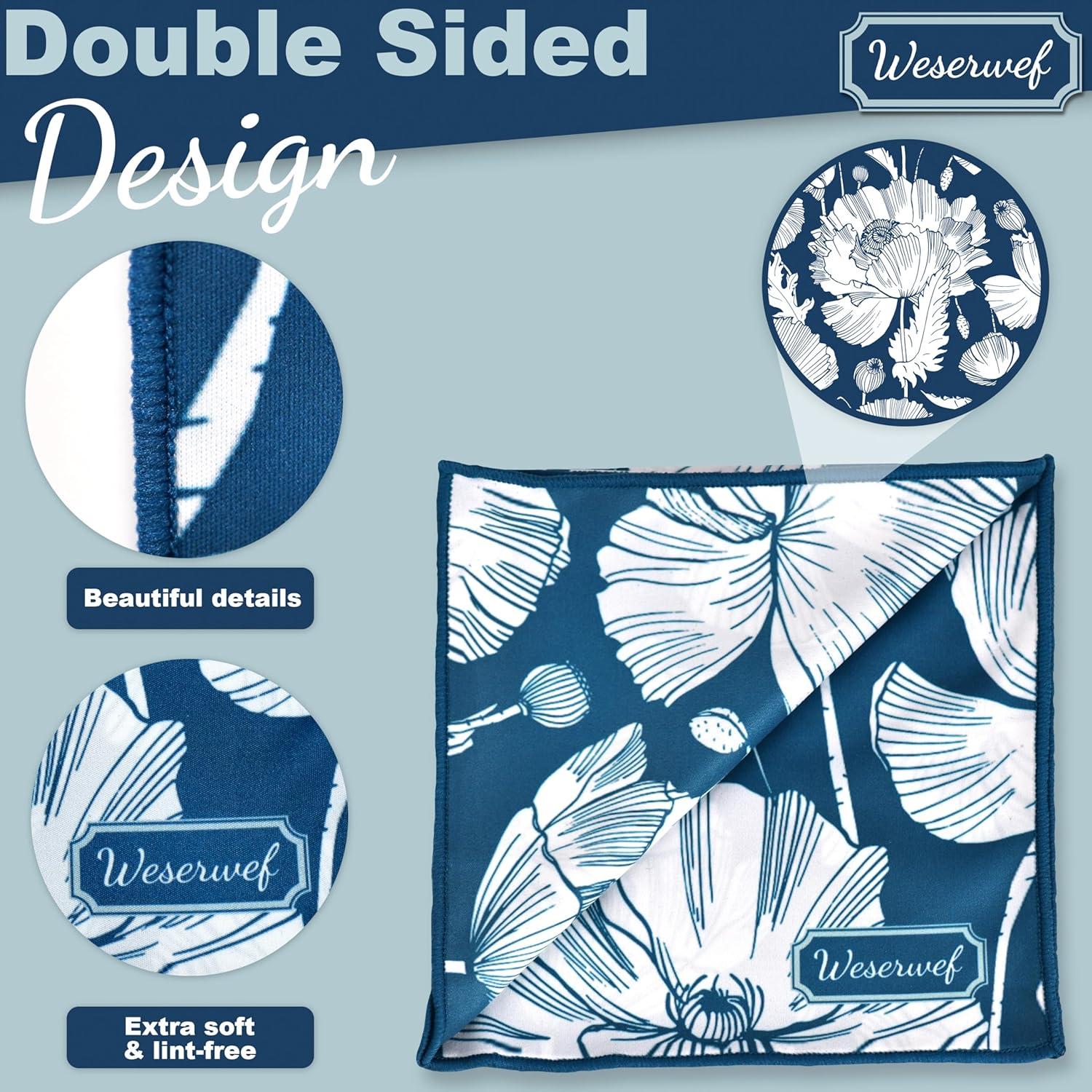 Paño de limpieza WESERWEF 30x30 cm microfibra premium